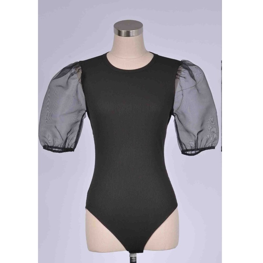 ORGANZA SLEEVE BODYSUIT
